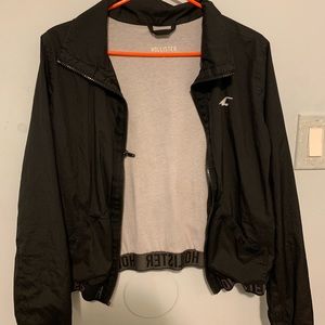 Hollister black  windbreaker